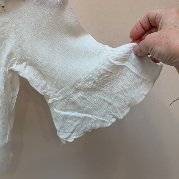 Abercrombie kids 3/4 sleeve blouse. - Picture 2 of 8